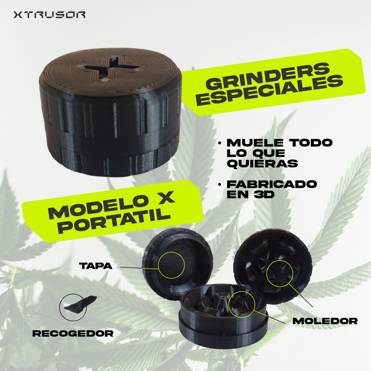 GRINDER TRILLADORAS PEQUEÑAS